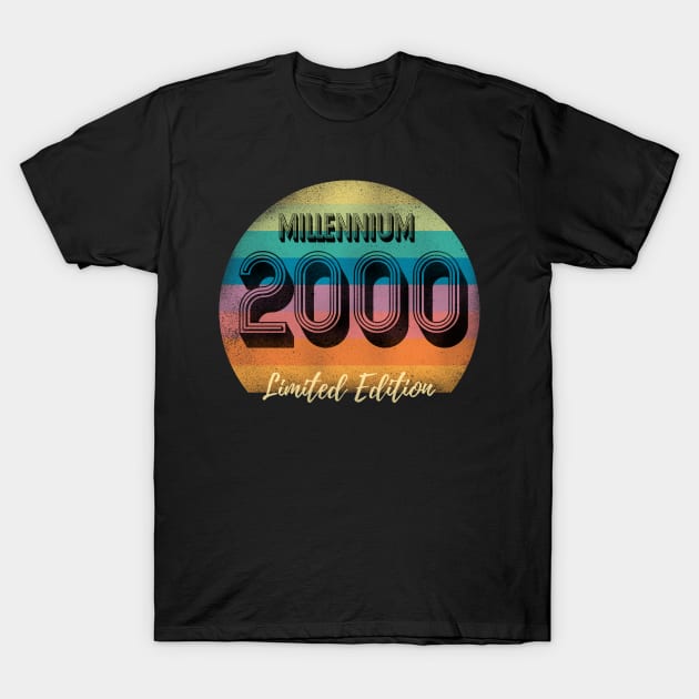 Millennium 2000 Limited Edition T-Shirt by deelirius8